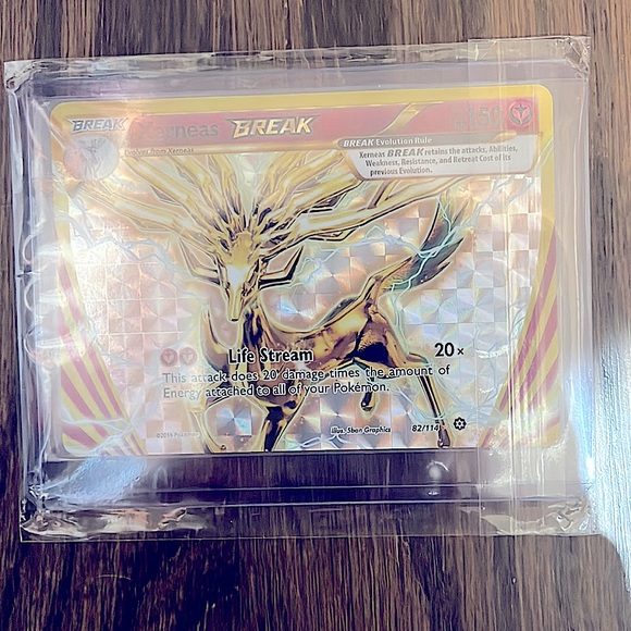 Pokemon | Games | Xerneas Break Pokmon Card | Poshmark